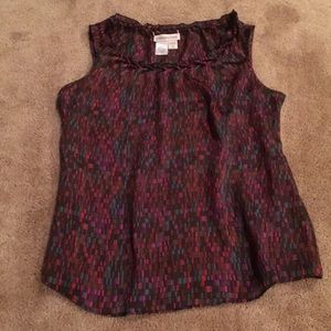 Ruffle Tank Blouse